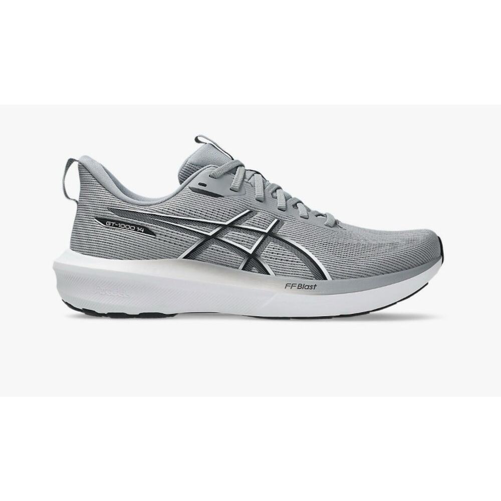 ASICS GT-1000 14 1011C076-020 Gravel/White Mens Size 15 4E